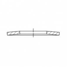 DIN 2093 Шайба 23* 10,2* 0,9 пружинная, тарельчатая, сталь