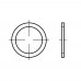Кольцо 8х14х1 уплотнительное, медь DIN 7603