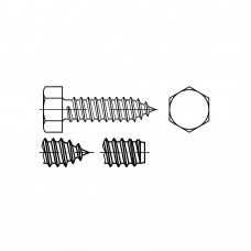 DIN 7976 Саморез 4,2* 9,5 c шестигранной головкой, сталь нержавеющая А2