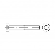 DIN 7984 Винт 24* 120 цилиндр внутренний шестигранник, сталь 8.8