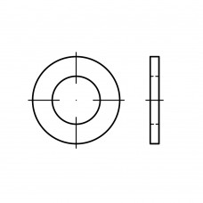 DIN 7989 Шайба 16 плоская, увеличенная, сталь нержавеющая А4