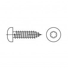 ISO 14585 Саморез 2,9* 25 с округленной головкой TORX, сталь нержавеющая А2